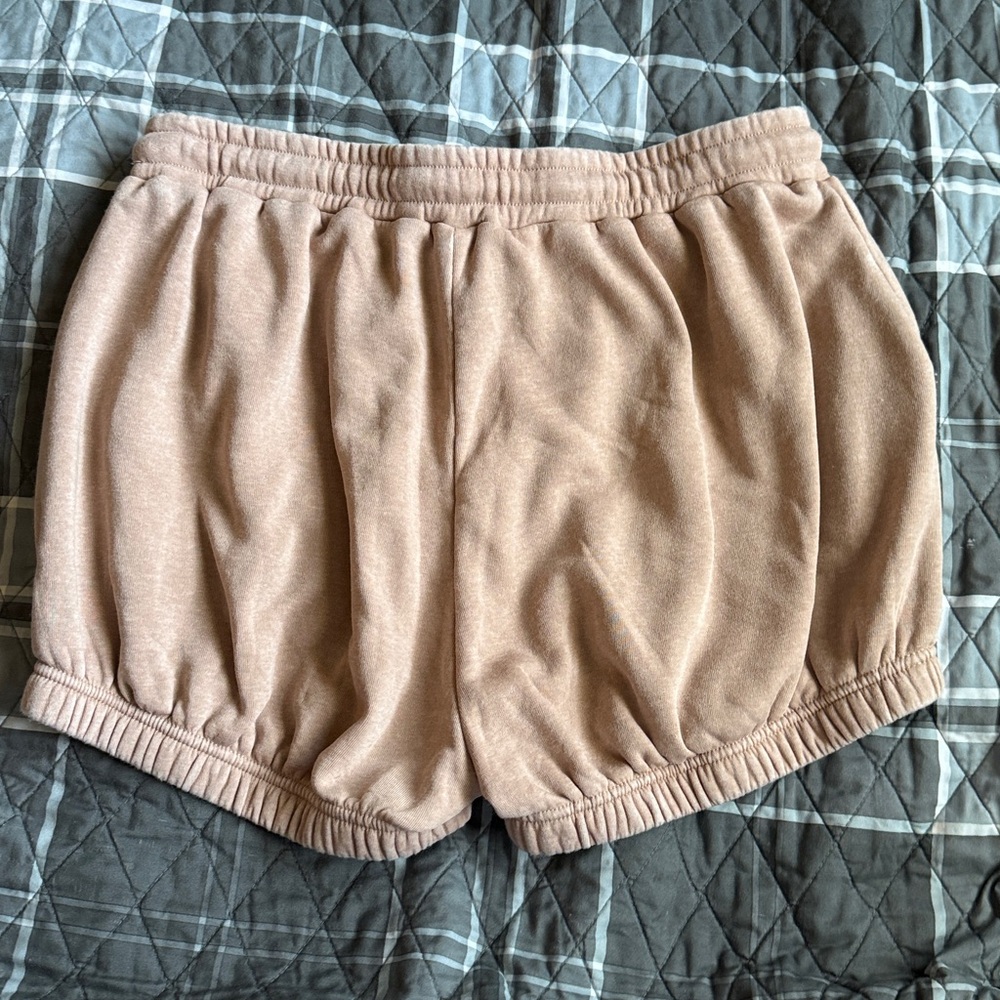 Everyday Drawstring Women's Shorts - Blush Pink - Picture 2 of 4